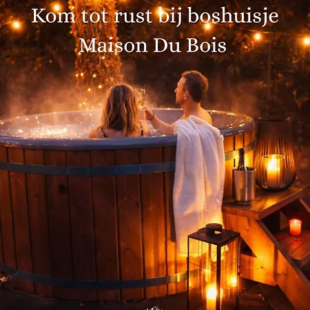 Luxe Houten Wellness Boshuisje Met Prive Hottub - Solea Holiday home *