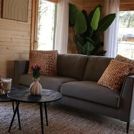 Luxe Houten Wellness Boshuisje Met Prive Hottub - Solea