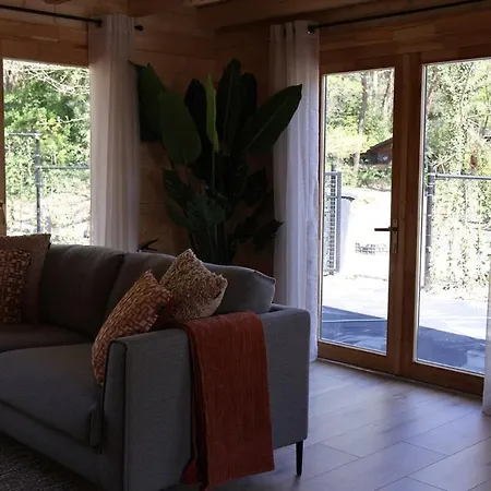 Luxe Houten Wellness Boshuisje Met Prive Hottub - Solea * Meijel