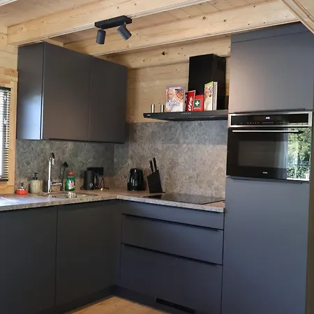 Luxe Houten Wellness Boshuisje Met Prive Hottub - Solea *