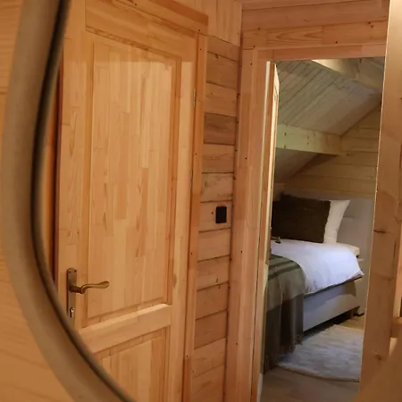 Luxe Houten Wellness Boshuisje Met Prive Hottub - Solea