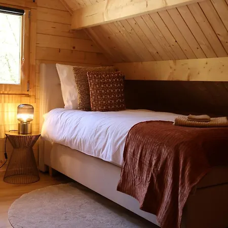 Luxe Houten Wellness Boshuisje Met Prive Hottub - Solea * Meijel