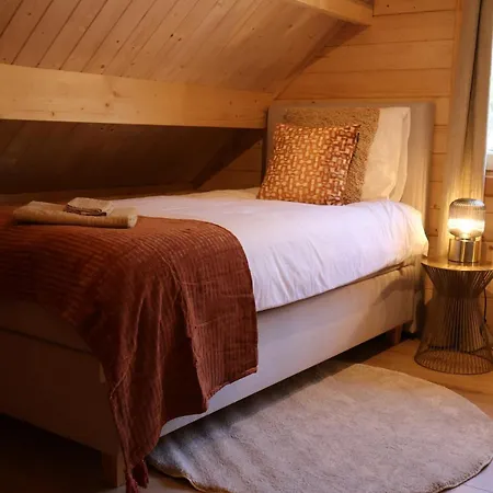 Luxe Houten Wellness Boshuisje Met Prive Hottub - Solea *
