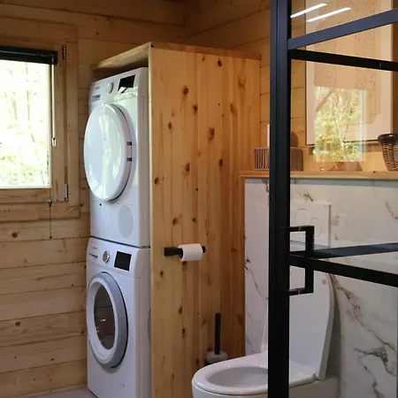 Luxe Houten Wellness Boshuisje Met Prive Hottub - Solea * Meijel